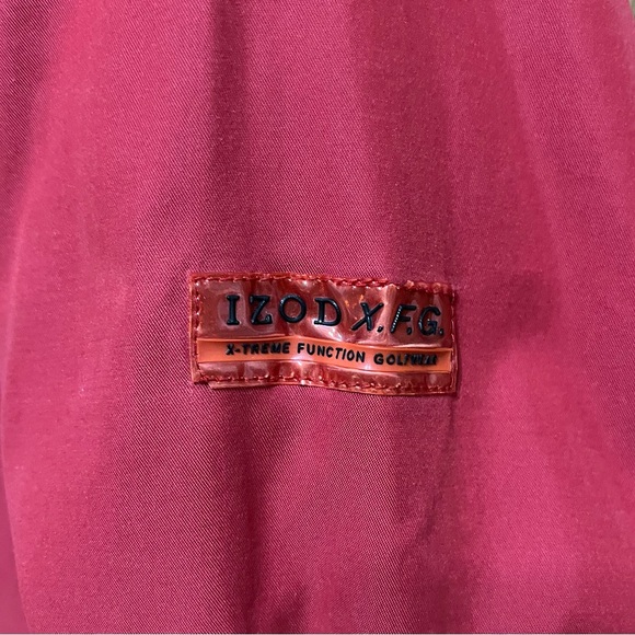 Izod XFG(X-Treme Function Golfwear), burgundy V-Neck pullover, size Small - Picture 6 of 9